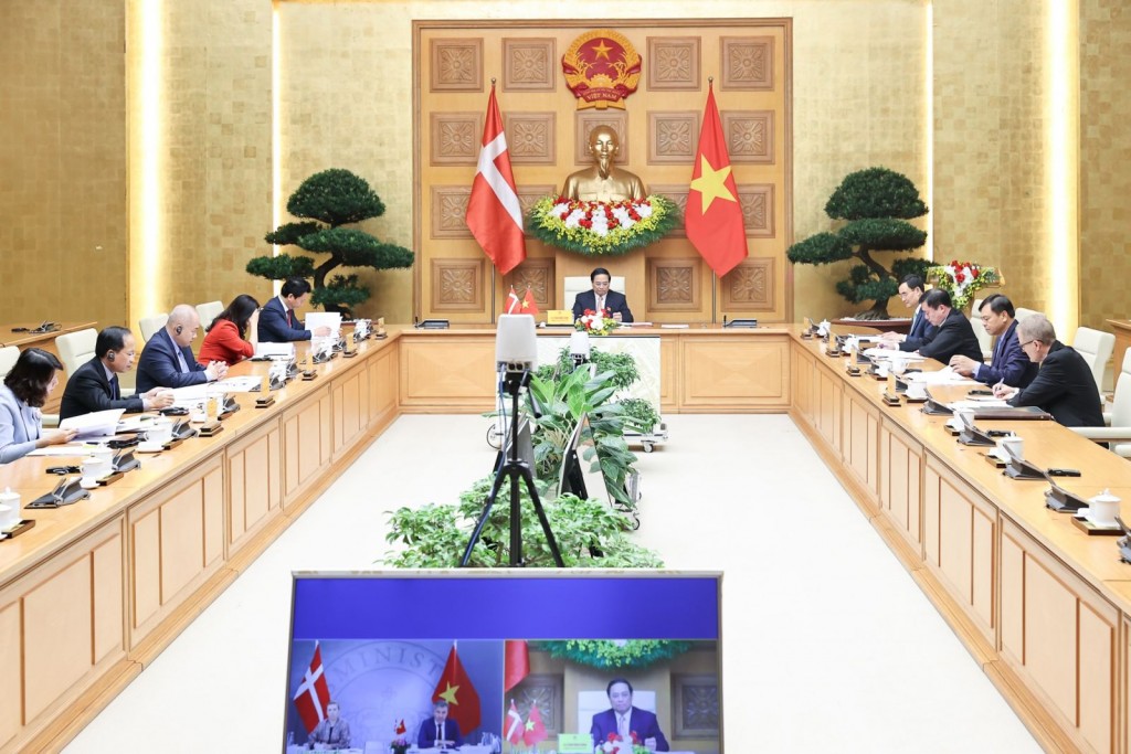 Việt Nam - Đan Mạch thông qua Tuyên bố chung về Đối tác chiến lược xanh