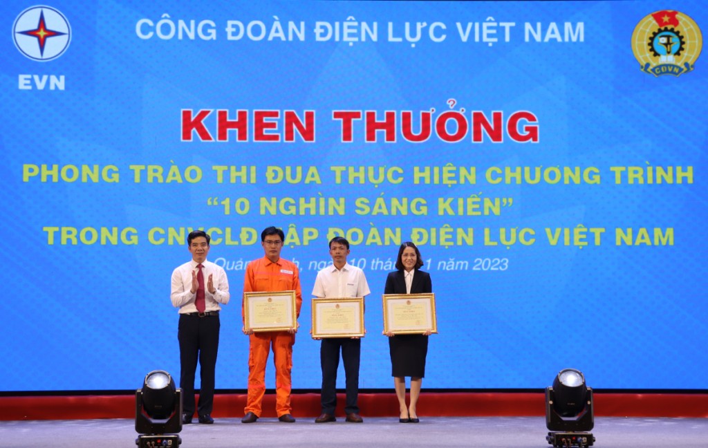 Công đoàn Điện lực Việt Nam tổng kết chương trình ‘10 nghìn sáng kiến’