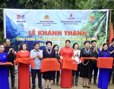 PV GAS khánh thành cầu dân sinh tại tỉnh Hà Giang