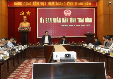 EVNNPT làm việc với tỉnh Thái Bình về mặt bằng dự án đường dây 500kV mạch 3