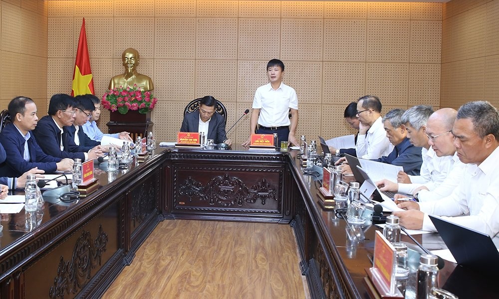 EVNNPT  làm việc với tỉnh Ninh Bình về mặt bằng dự án đường dây 500kV mạch 3