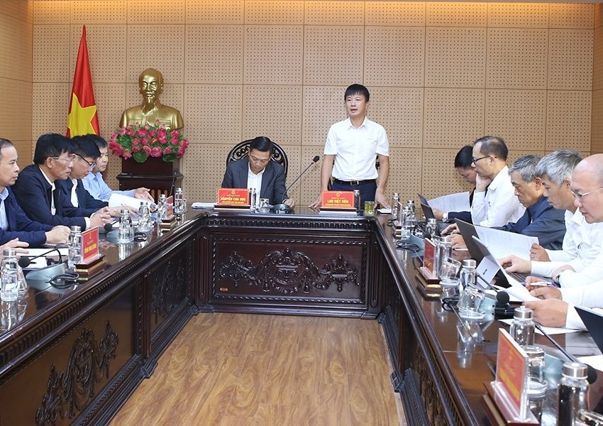 EVNNPT  làm việc với tỉnh Ninh Bình về mặt bằng dự án đường dây 500kV mạch 3