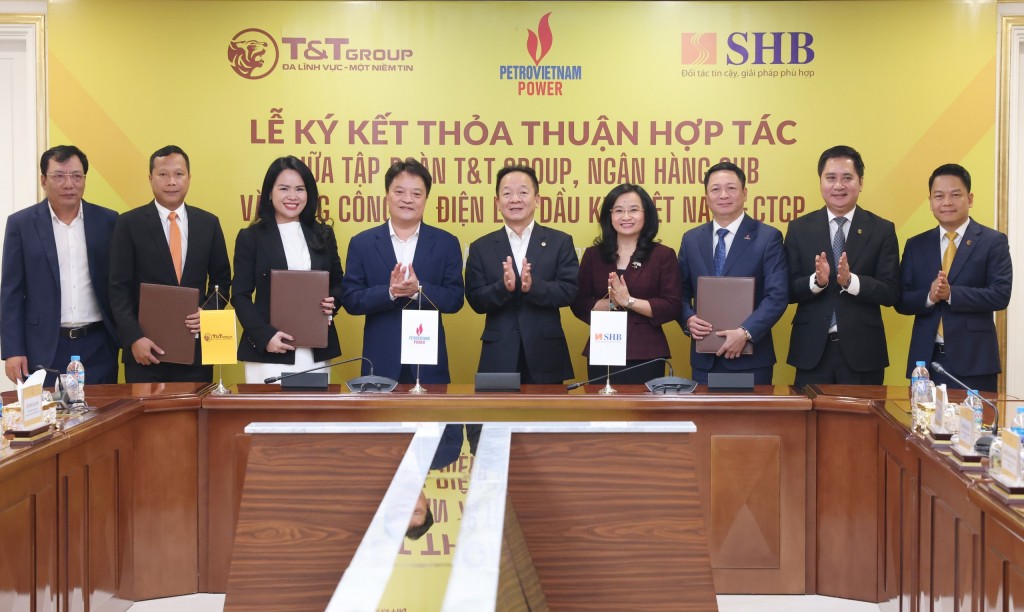 PV Power ký thỏa thuận hợp tác với T&T Group và SHB