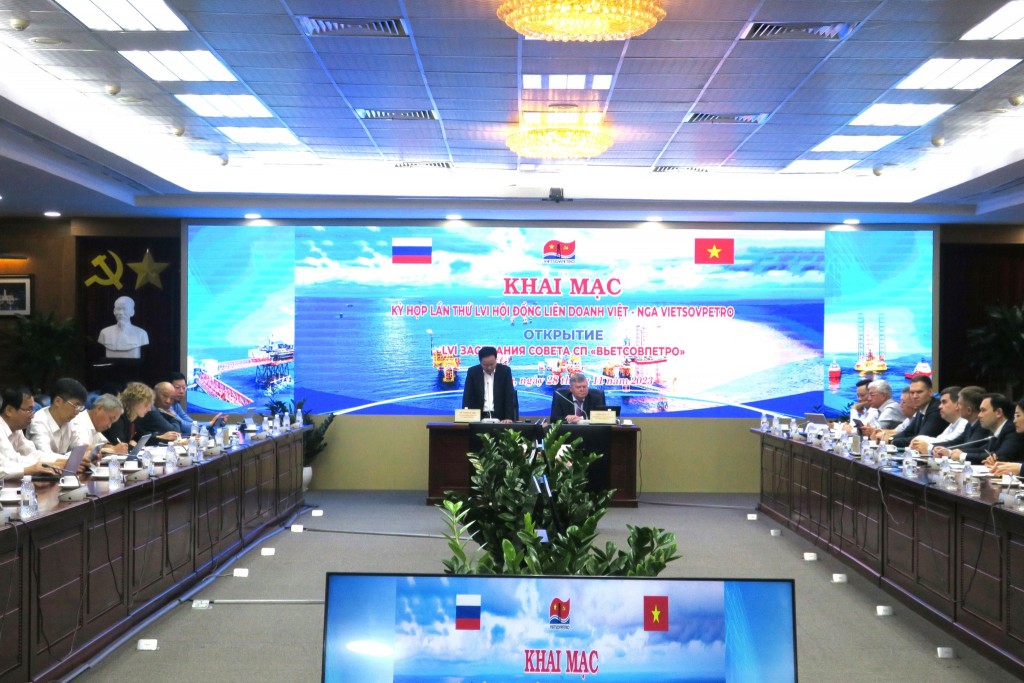 Khai mạc Kỳ họp lần thứ 56 Hội đồng Liên doanh Việt - Nga Vietsovpetro