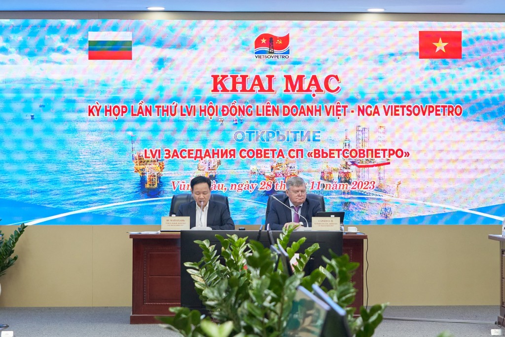 Khai mạc Kỳ họp lần thứ 56 Hội đồng Liên doanh Việt - Nga Vietsovpetro