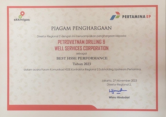 PV Drilling cùng đối tác PT Jimmulya trúng thầu cung cấp giàn khoan tự nâng ở Indonesia