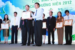pv drilling dat giai top 10 bao cao thuong nien tot nhat nam 2012