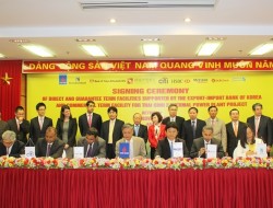 Ký hợp đồng tín dụng xuất khẩu và vay thương mại nhiệt điện Thái Bình 2