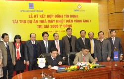 Ký hợp đồng tín dụng dự án nhiệt điện Vũng Áng 1