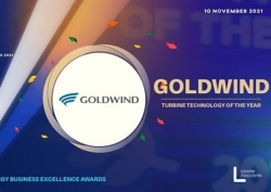 Goldwind nhận giải thưởng ‘Công nghệ tua bin tốt nhất 2021’ từ  Leader Associates