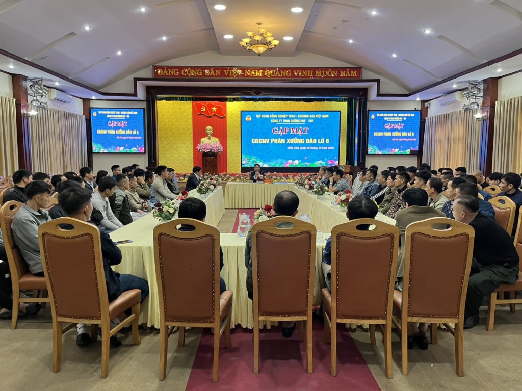 Công ty Than Dương Huy thành lập Phân xưởng Đào lò 6