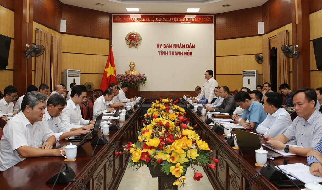 EVNNPT làm việc với tỉnh Thanh Hóa về triển khai các dự án truyền tải điện 500kV