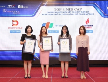 pvtrans trong top 3 mid cap co hoat dong ir duoc dinh che tai chinh danh gia cao nhat 2023