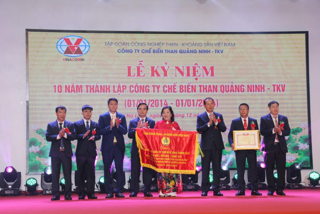 Công ty Chế biến than Quảng Ninh - 10 năm xây dựng và phát triển