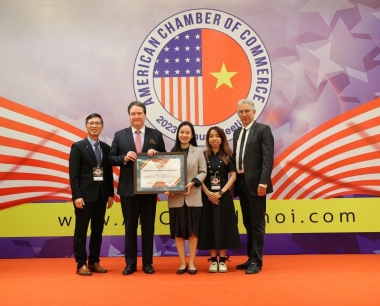 AES Việt Nam lần thứ 7 nhận giải thưởng Trách nhiệm xã hội doanh nghiệp từ AmCham Hà Nội