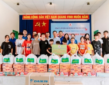 PVTrans-Pacific thăm, tặng quà Làng trẻ em SOS Nha Trang