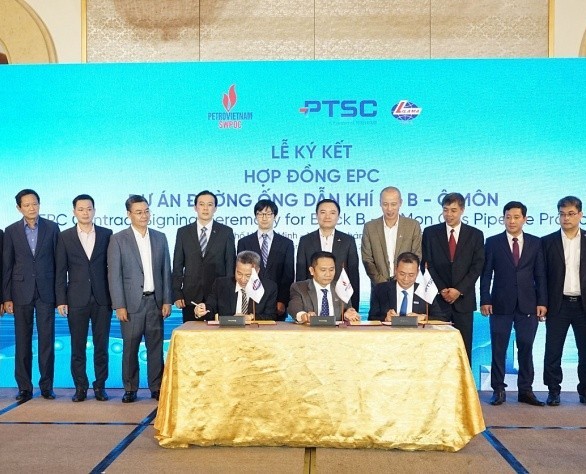Ký hợp đồng EPC dự án đường ống dẫn khí Lô B - Ô Môn