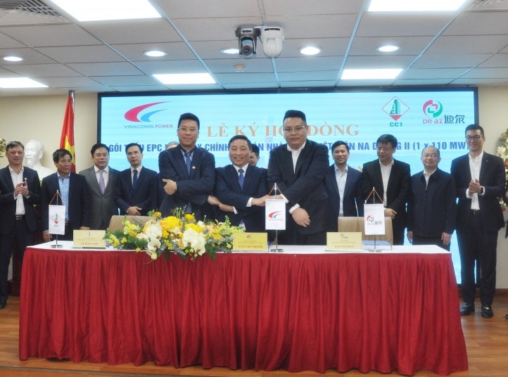 Ký hợp đồng EPC dự án Nhà máy Nhiệt điện Na Dương 2