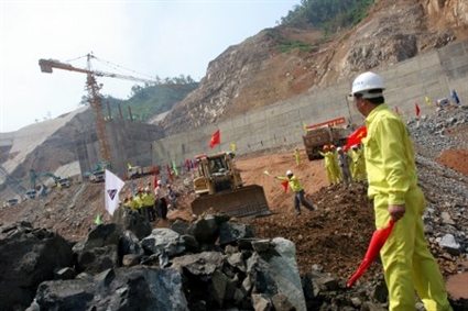 Thủy điện Lai Châu: Mục tiêu phát điện tổ máy số 1 vào tháng 3/2016
