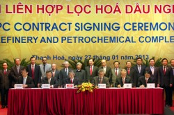 Hợp đồng EPC Dự án Liên hợp Lọc hóa dầu Nghi Sơn đã được ký kết