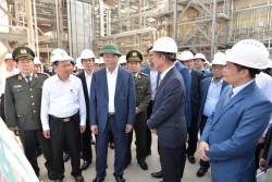 Chủ tịch nước kiểm tra tiến độ Dự án Lọc hóa dầu Nghi Sơn