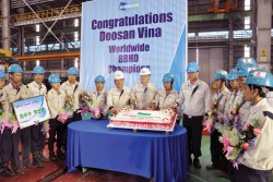 Người Việt giành chiến thắng cuộc thi "Sáng tạo kỹ thuật Doosan toàn cầu"