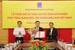 Công bố quyết định bổ nhiệm ông Lê Ngọc Sơn làm Phó Tổng giám đốc PVN