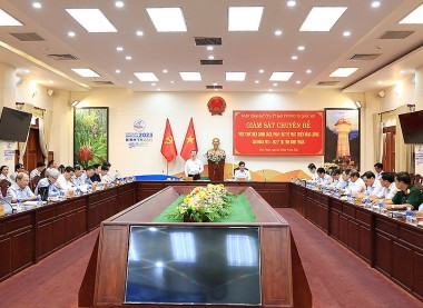 UBTV Quốc hội làm việc với tỉnh Bình Thuận về chính sách, pháp luật phát triển năng lượng