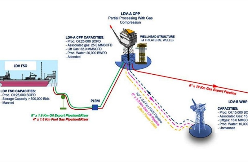 Nhận định tình hình, đề xuất giải pháp phát triển dự án mỏ dầu khí Lạc Đà Vàng