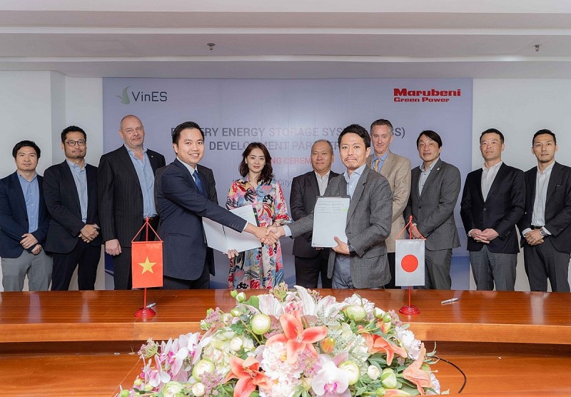 VinES và Marubeni hợp tác đầu tư hệ thống lưu trữ năng lượng ở Việt Nam
