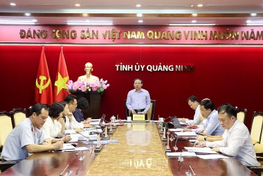 tha nh la p ban chi da o cung u ng die n tinh quang ninh