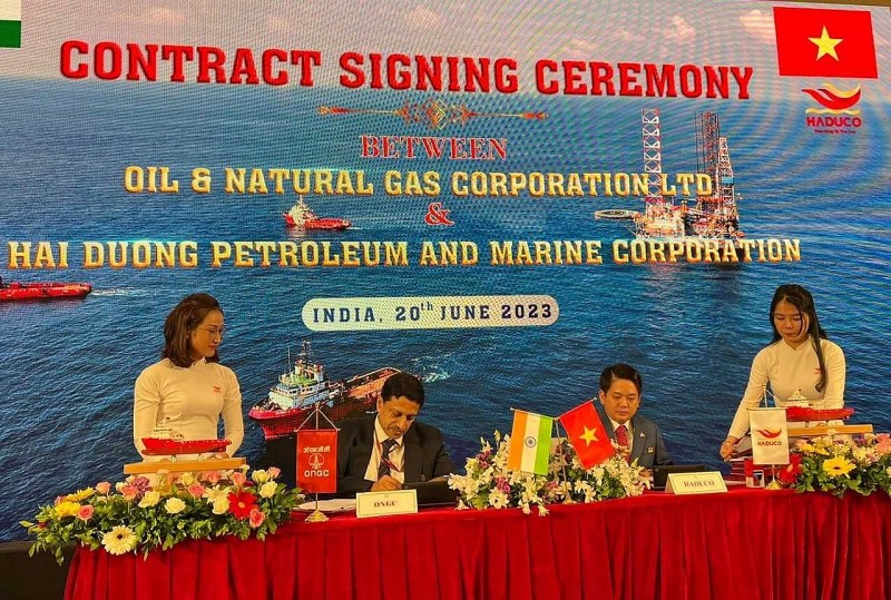 Doanh nghiệp Việt Nam cung cấp dịch vụ khai thác dầu khí với đối tác Ấn Độ