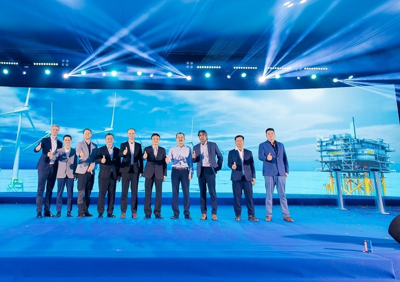 PTSC hoàn thành chân đế đầu tiên cho dự án điện gió ngoài khơi Đài Loan (Trung Quốc)