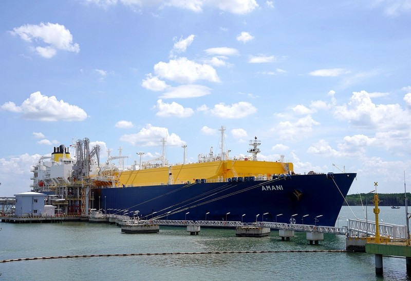 Chuyến tàu LNG thứ 5 cập Cảng LNG Thị Vải Chuyến tàu LNG thứ 5 cập Cảng LNG Thị Vải