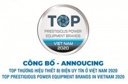 Kết quả bình chọn TOP thương hiệu thiết bị điện uy tín ở Việt Nam năm 2020