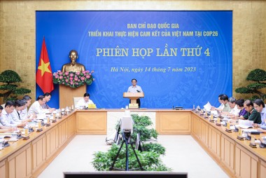 Phiên họp thứ tư Ban chỉ đạo COP26 của Việt Nam