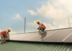 Mô hình điện mặt trời mái nhà ở Hà Nam, sau khởi động của ngành điện