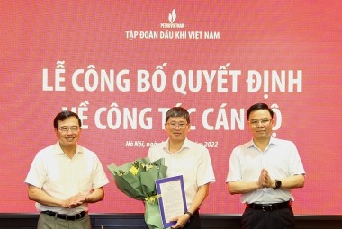 pvn cong bo quyet dinh bo nhiem truong ban dien va nang luong tai tao