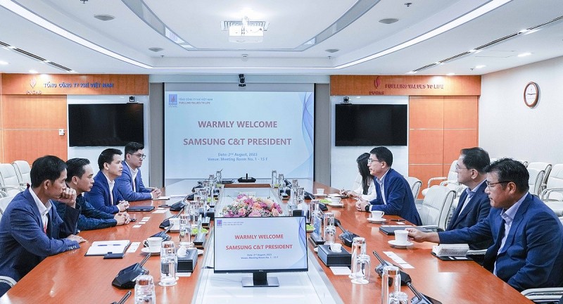 PV GAS và Samsung C&T bàn hợp tác kinh doanh khí LNG tại Việt Nam