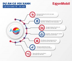 Dự án mỏ Cá Voi Xanh: PVN, Exxon ‘triển khai theo kế hoạch’