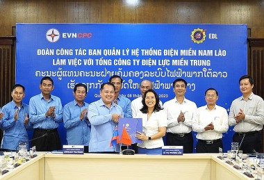 Ký lại hợp đồng xuất khẩu điện từ tỉnh Quảng Trị sang Savannakhet (Lào)