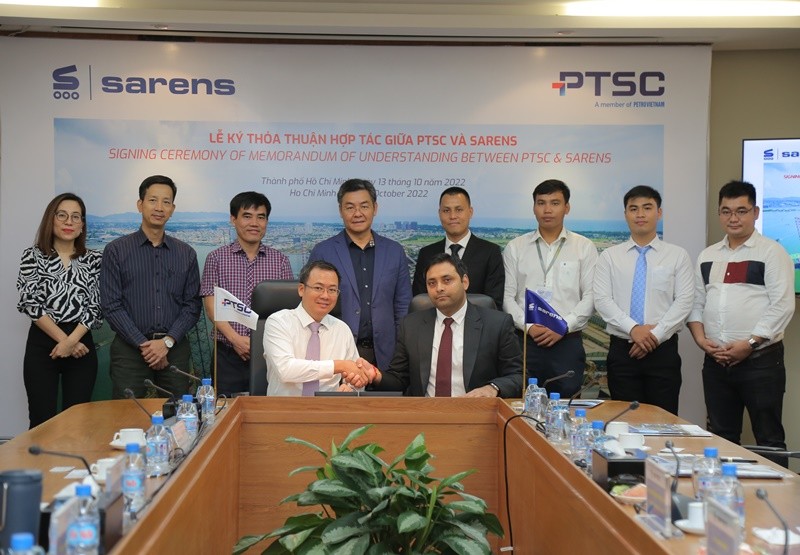 PTSC và Sarens hợp tác phát triển các dự án năng lượng tái tạo ngoài khơi