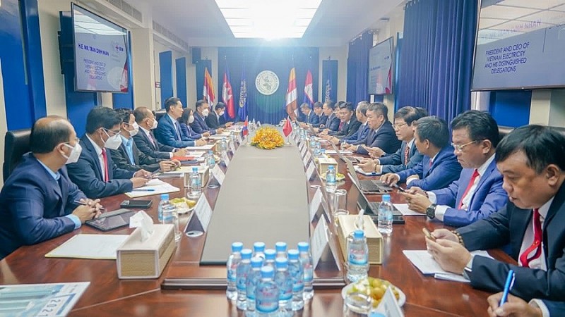 EVN và EDC (của Campuchia) bàn mở rộng hợp tác mua bán điện