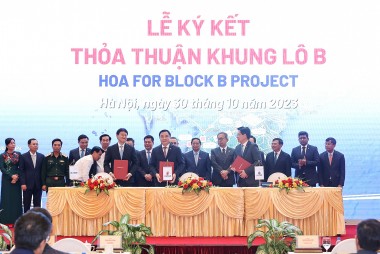 PVN và đối tác ký các hợp đồng triển khai Chuỗi dự án khí, điện Lô B - Ô Môn