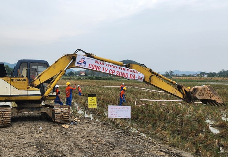Bắt đầu thi công dự án đường dây 500 kV Nam Định - Thanh Hoá