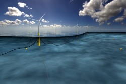 Sắp khởi công dự án điện gió nổi trên biển lớn nhất thế giới