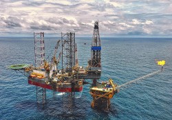 Giàn PV Drilling II tiếp tục khoan tại khu vực biển West Java của Indonesia