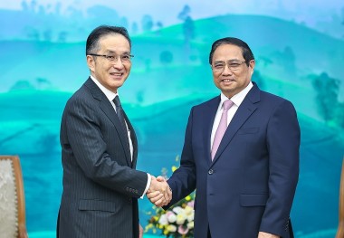 Thủ tướng Chính phủ tiếp Tổng giám đốc Tập đoàn Marubeni (Nhật Bản)