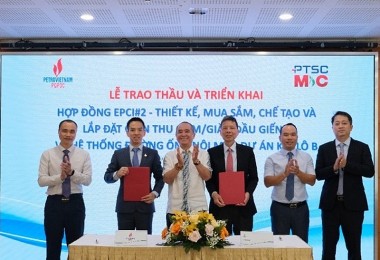 Trao thầu và triển khai hợp đồng EPCI#2 của dự án phát triển mỏ khí Lô B