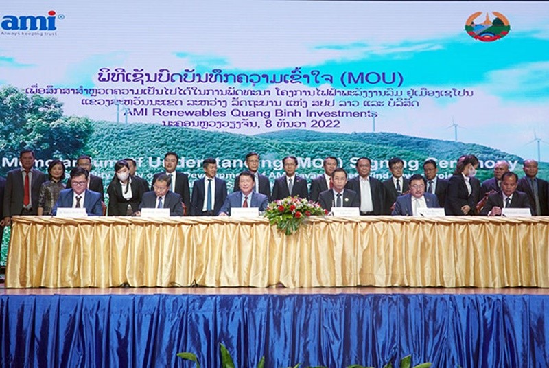 AMI Renewables Quảng Bình khởi động chiến lược đầu tư điện gió quy mô lớn ở Lào